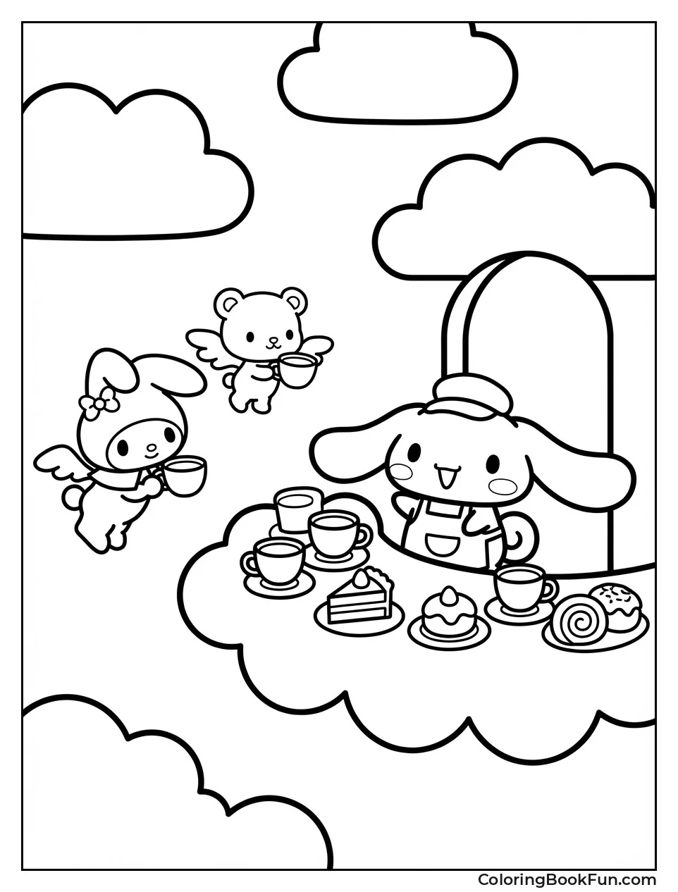 Cinnamoroll Serving Cafe