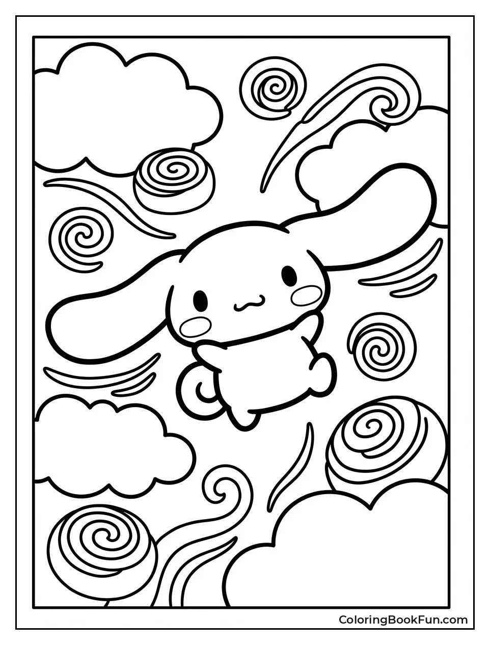 Cinnamoroll Flying