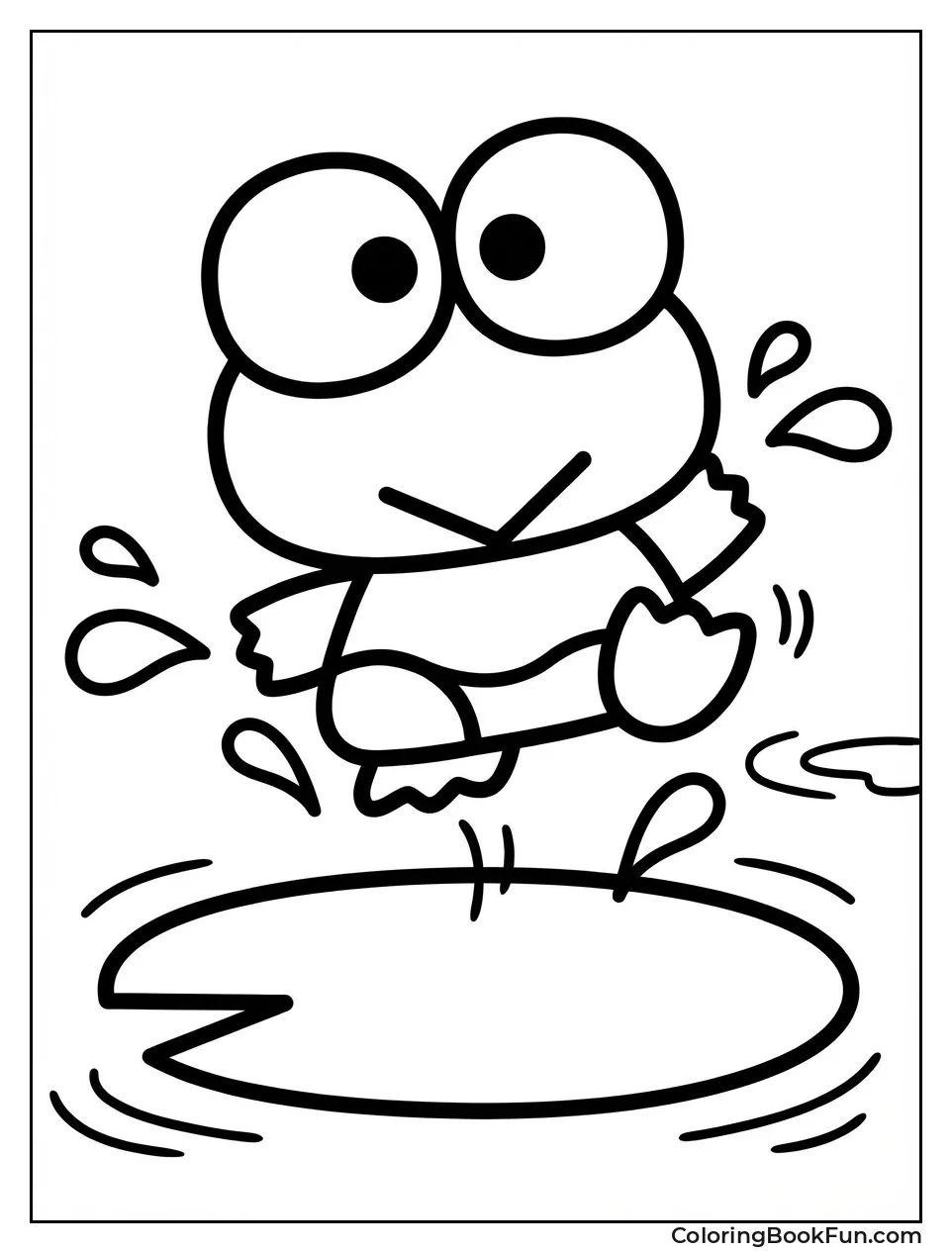 Keroppi Jumping High