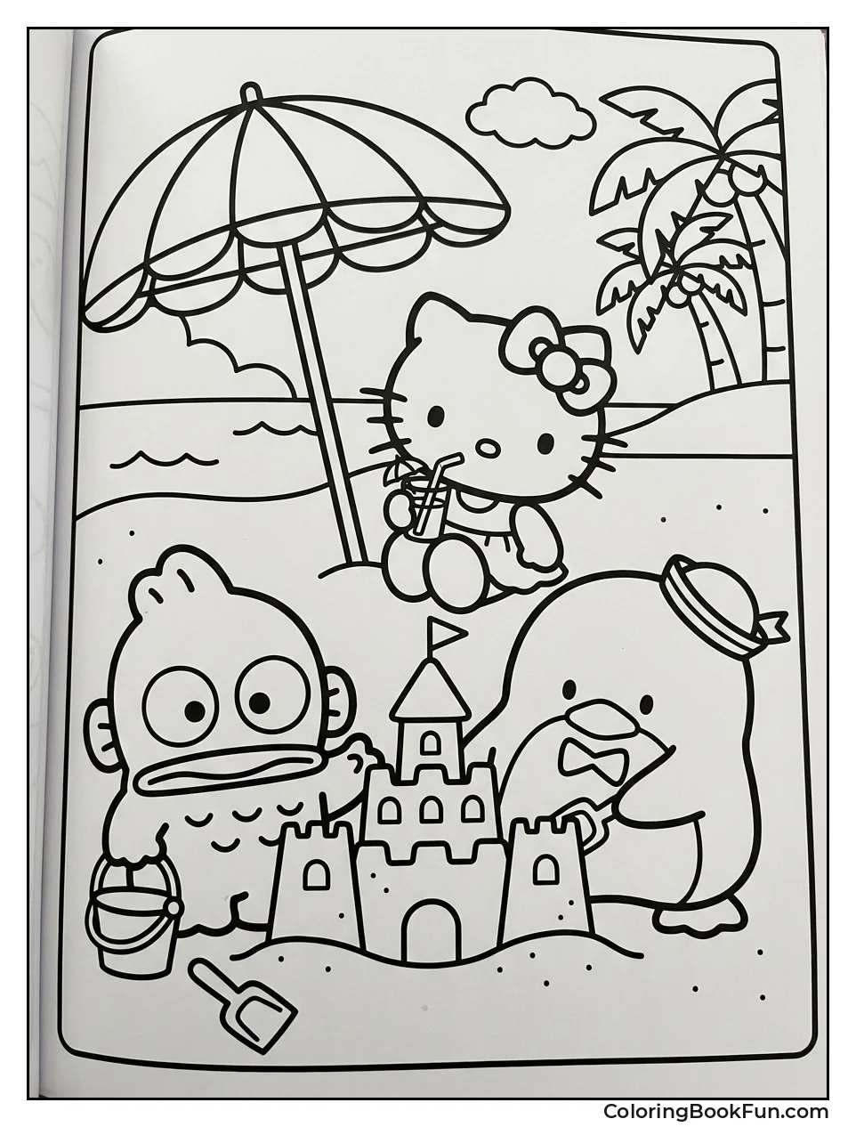 Hangyodon Building Sandcastle