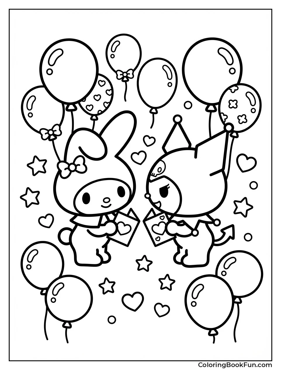 Melody Exchanging Heart Cards