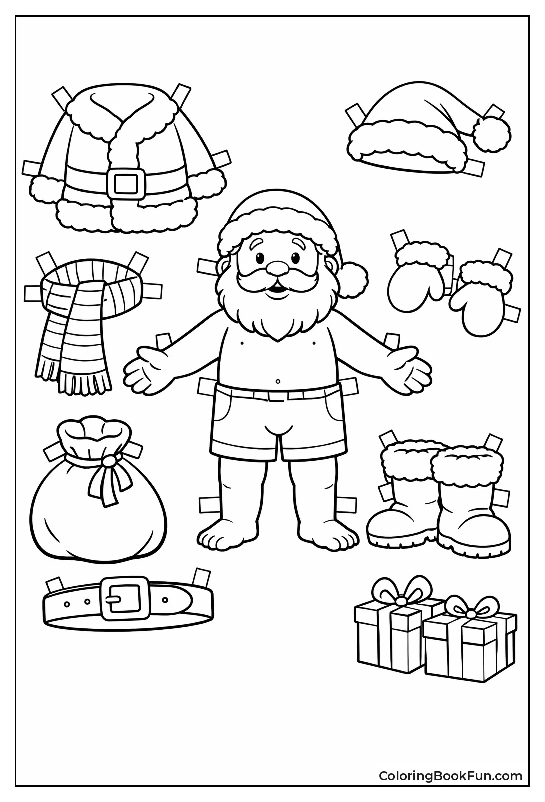 Santa's Winter Clothes