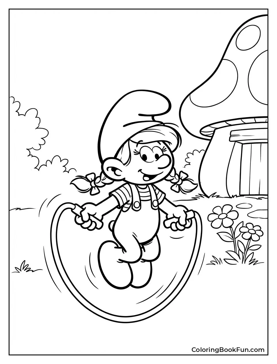 Sassette Jumps with Rope