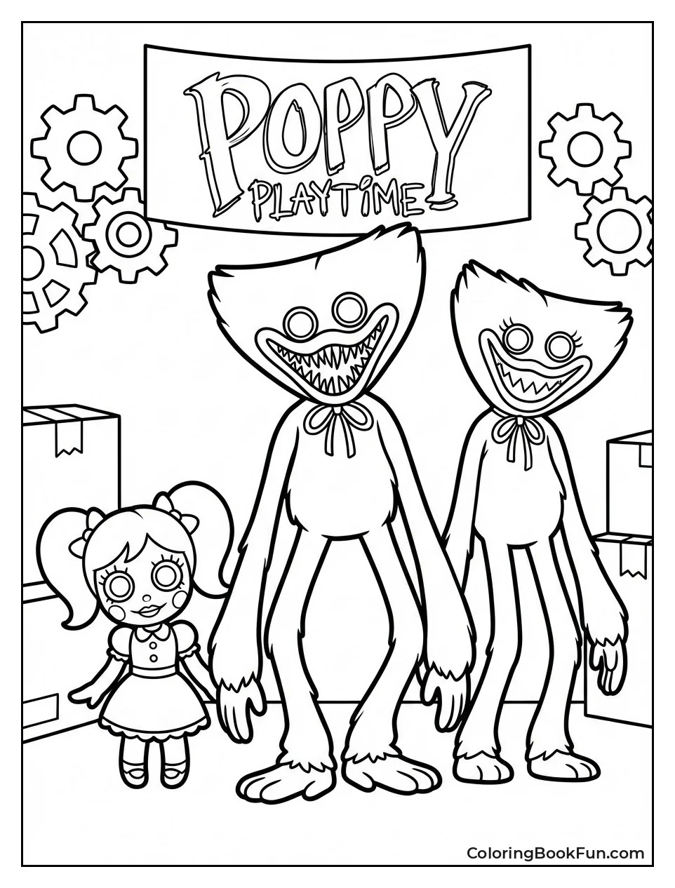 Scary Poppy Playtime Toys