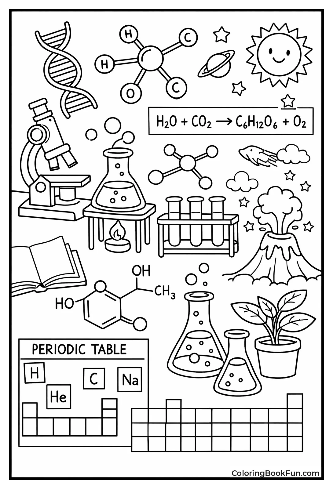 Chemistry Equipment and Molecules