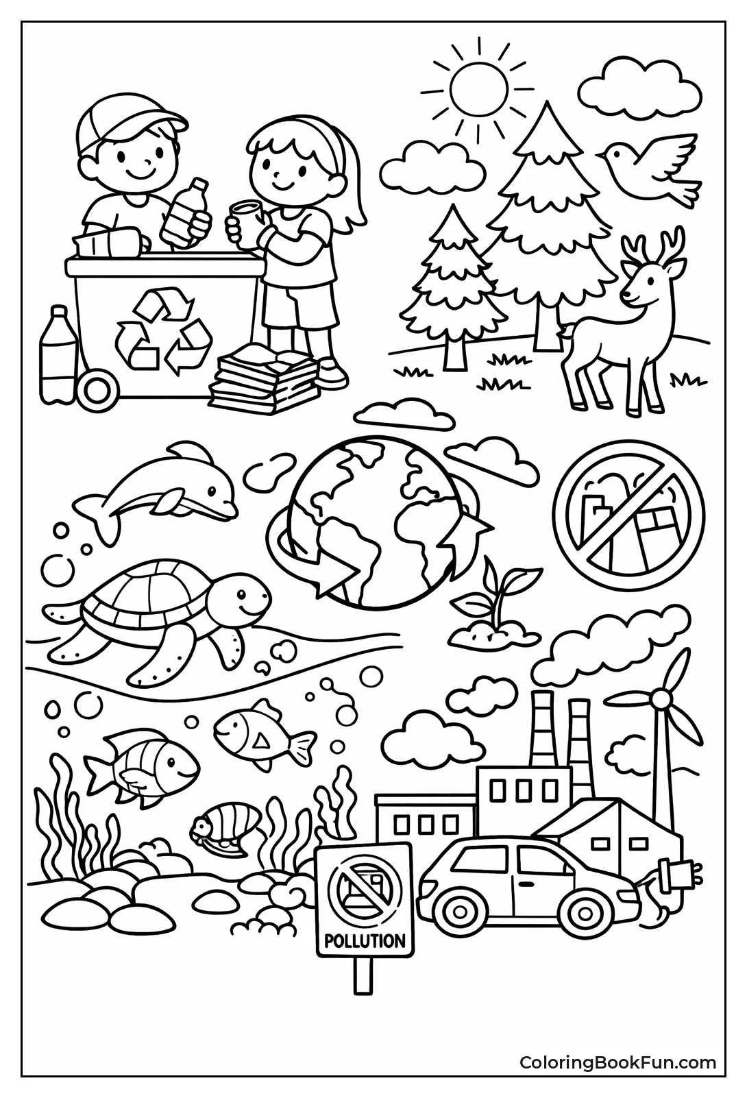 Ecosystems and Recycling Scenes