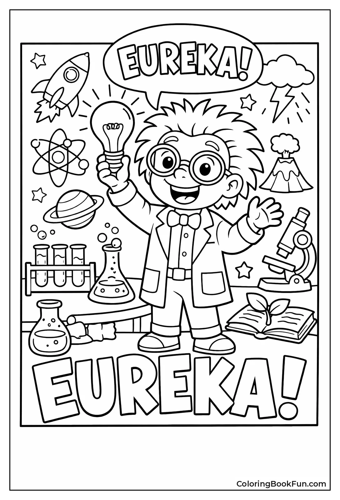 Scientist Shouts Eureka Moment