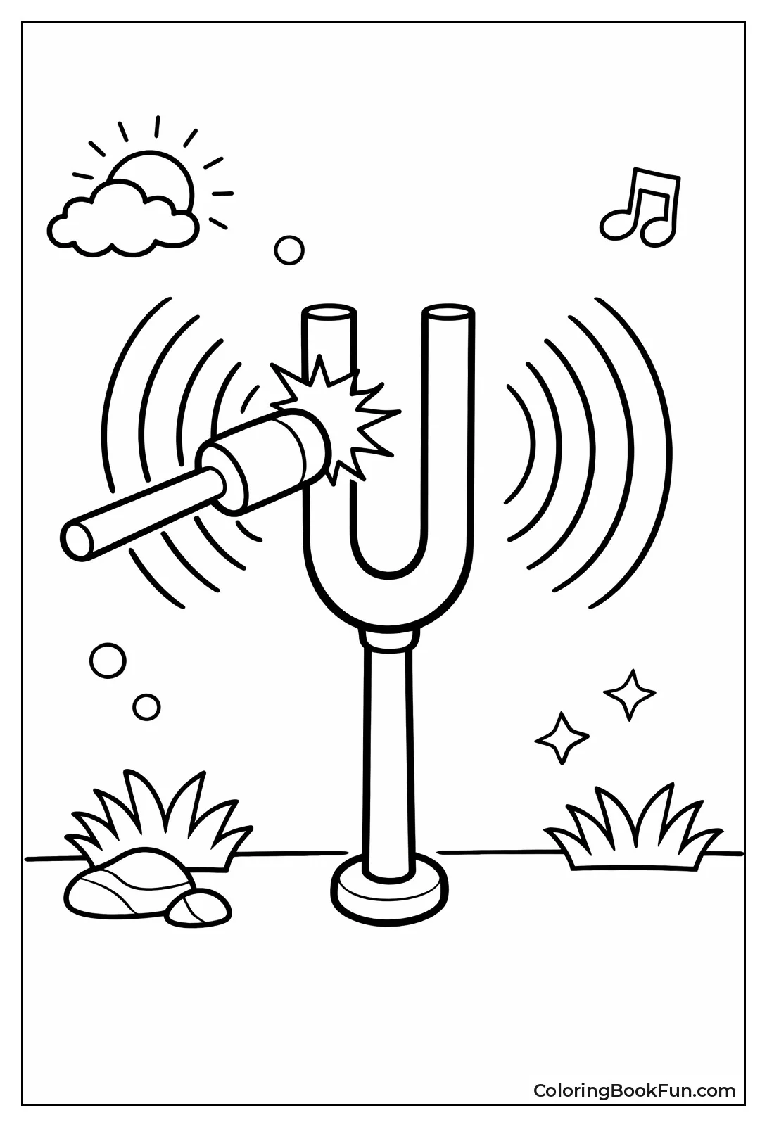Tuning Fork Makes Waves