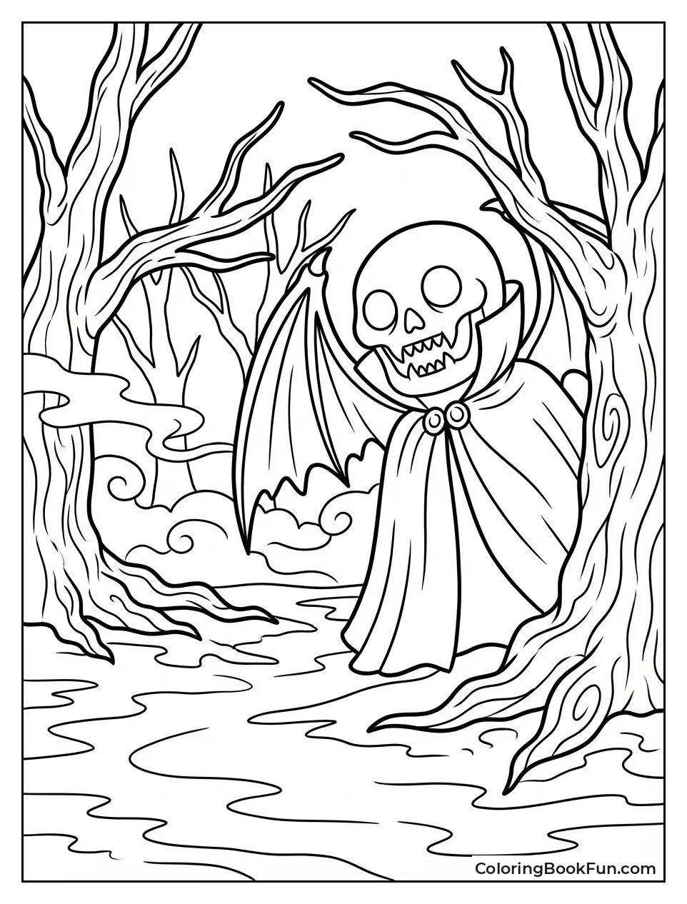 Creeper Hides in Swamp Shadows