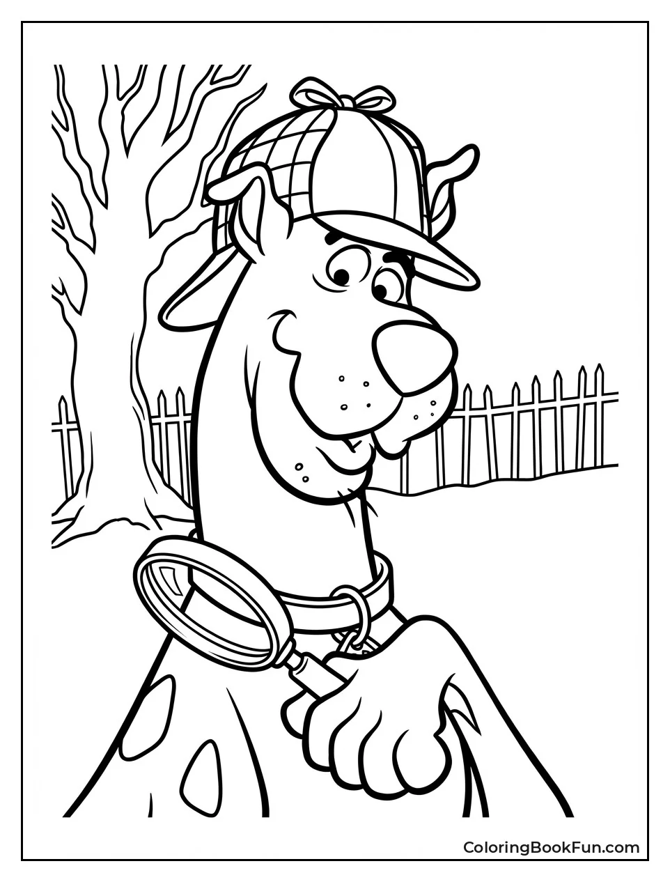 Scooby-Dum Holds Magnifier Wrong