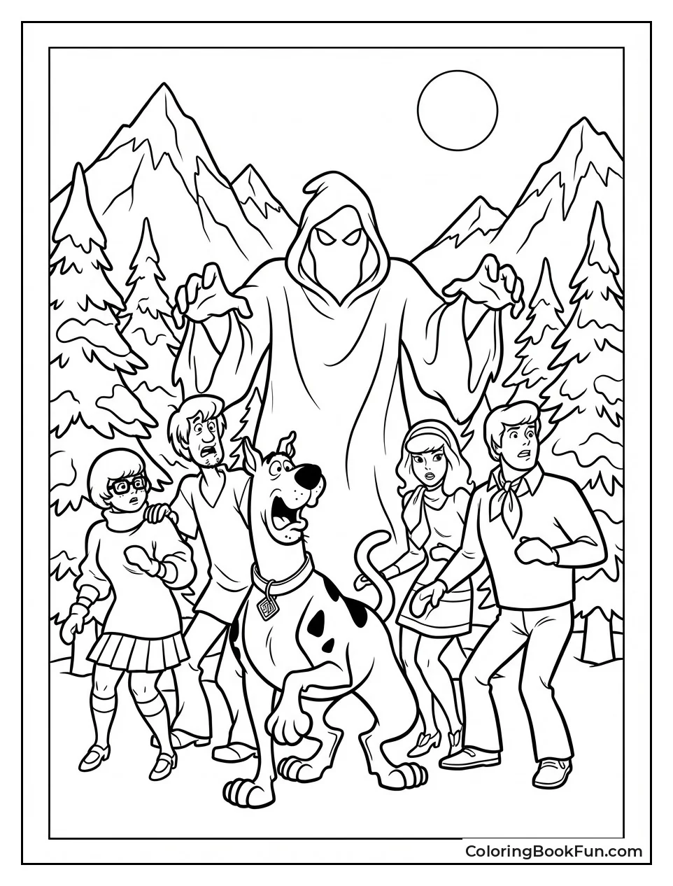 Gang Faces Snow Ghost Mountains