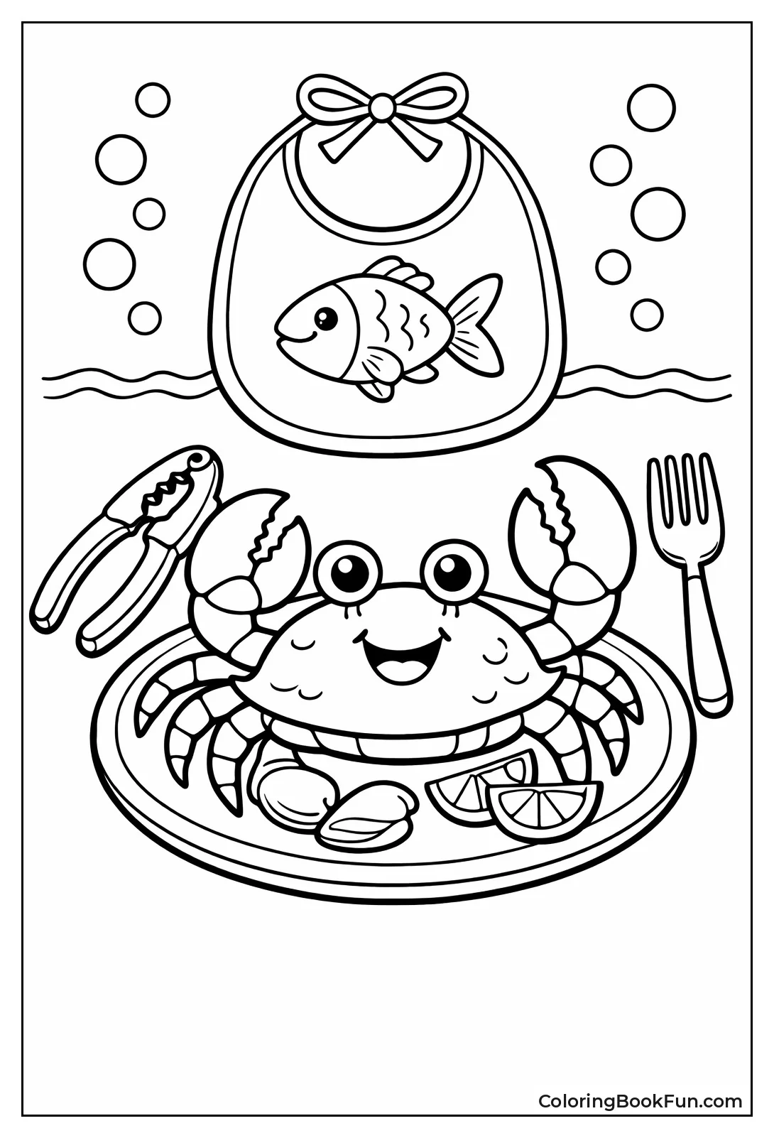 Crab with Nutcracker Tools