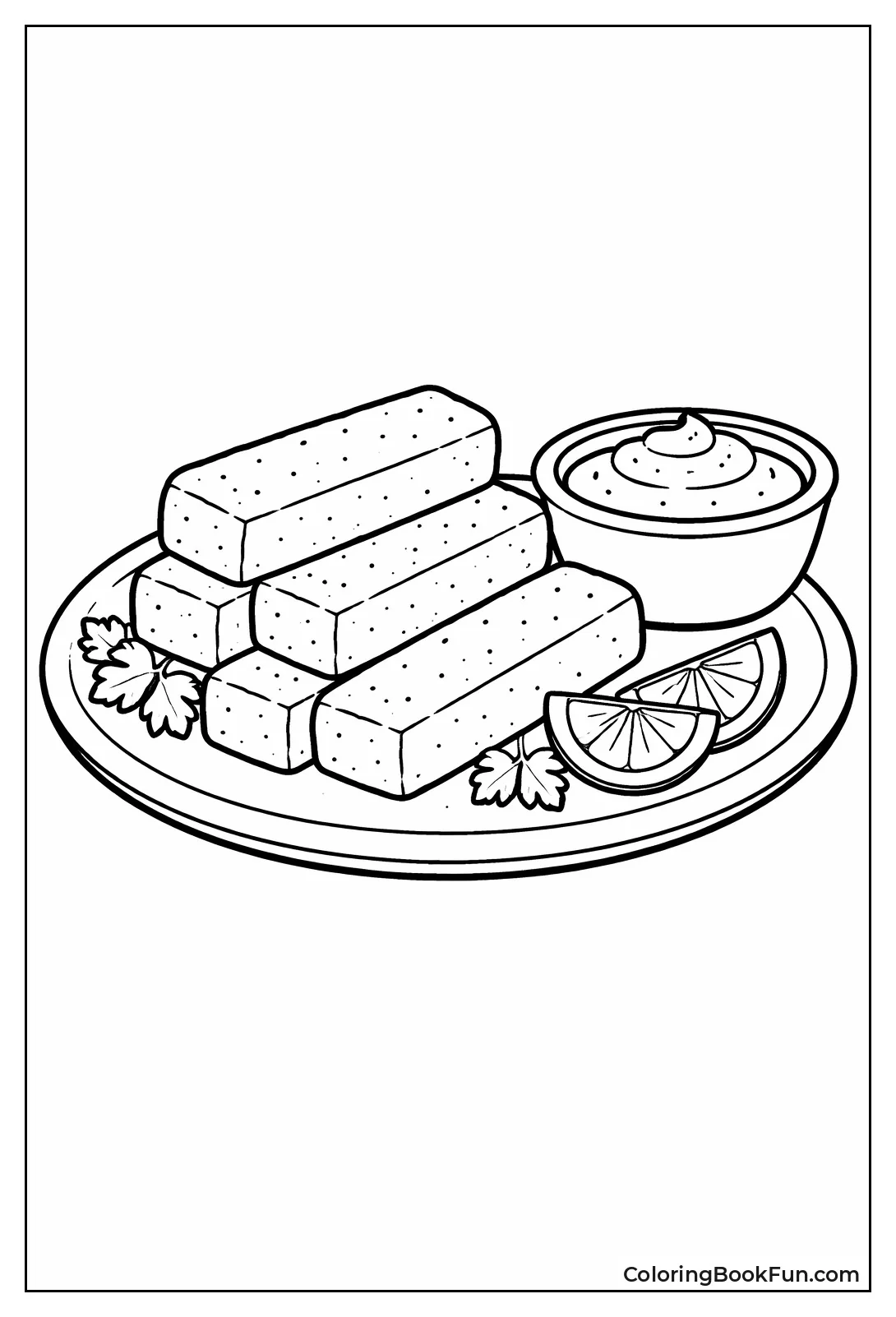 Simple Fish Sticks Dip