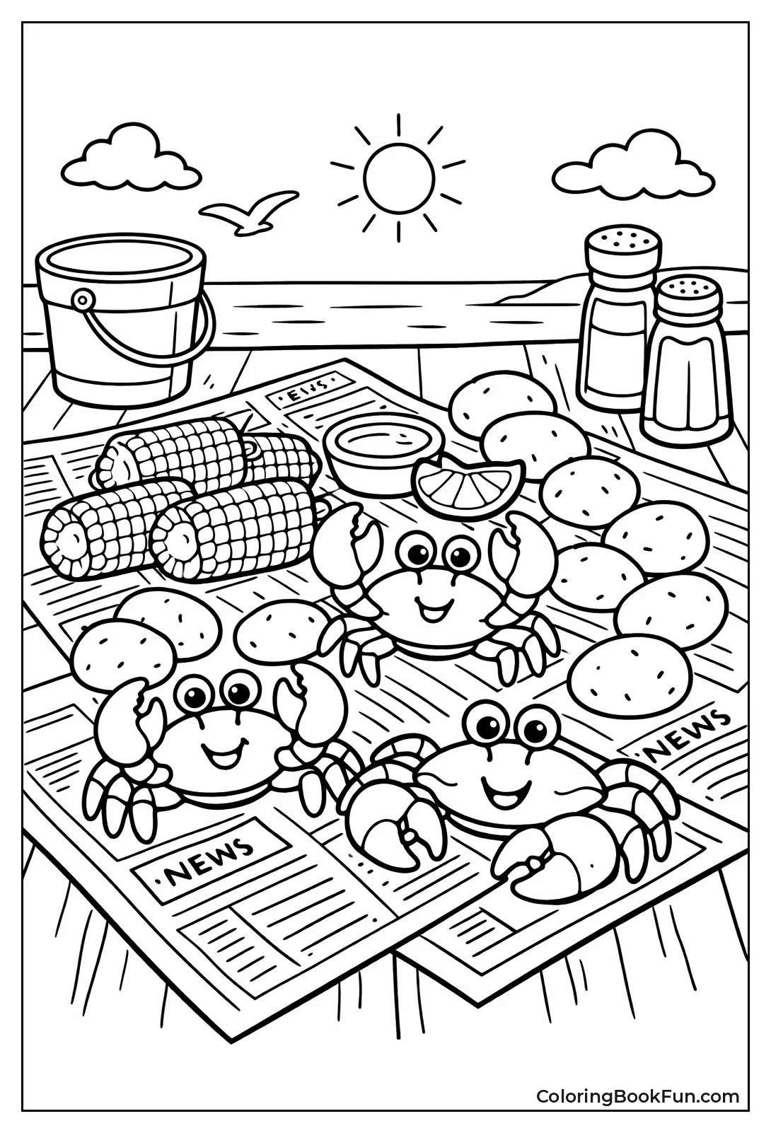 Summer Crab Boil Feast