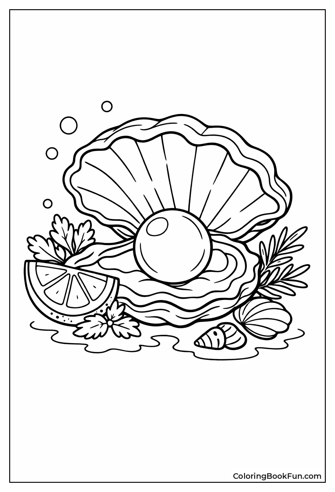 Topped Oyster with Pearl