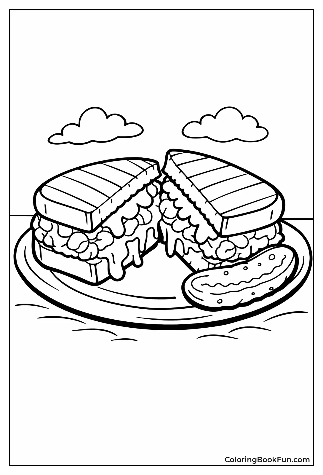 Tuna Melt with Pickle