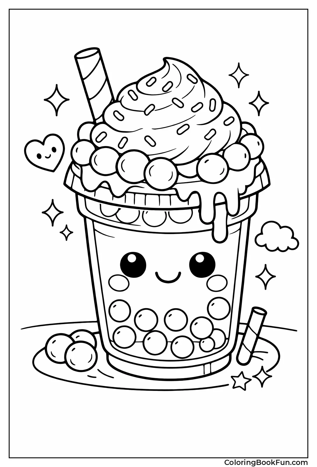 Sealed Dome Lid Boba