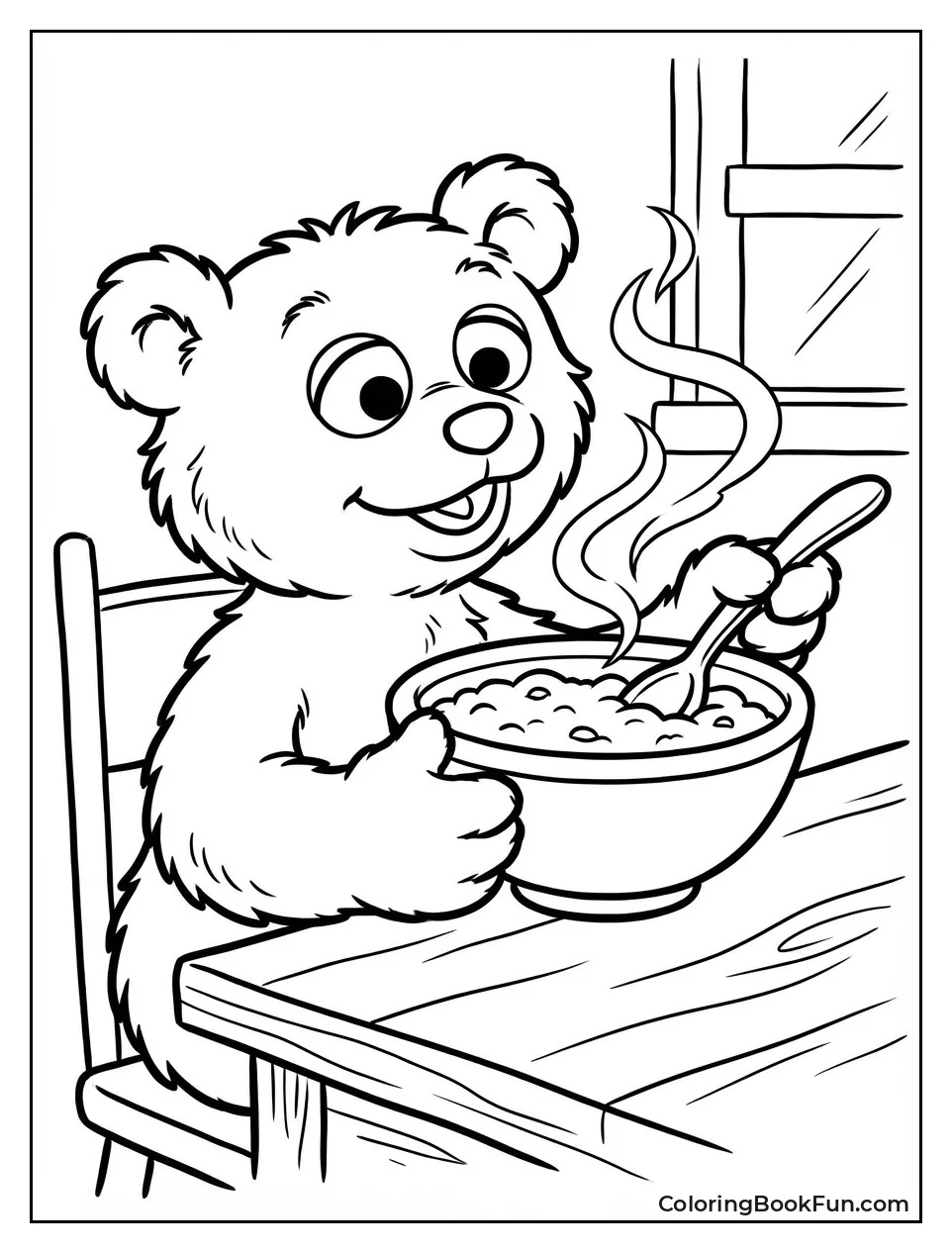 Baby Bear Eats Porridge