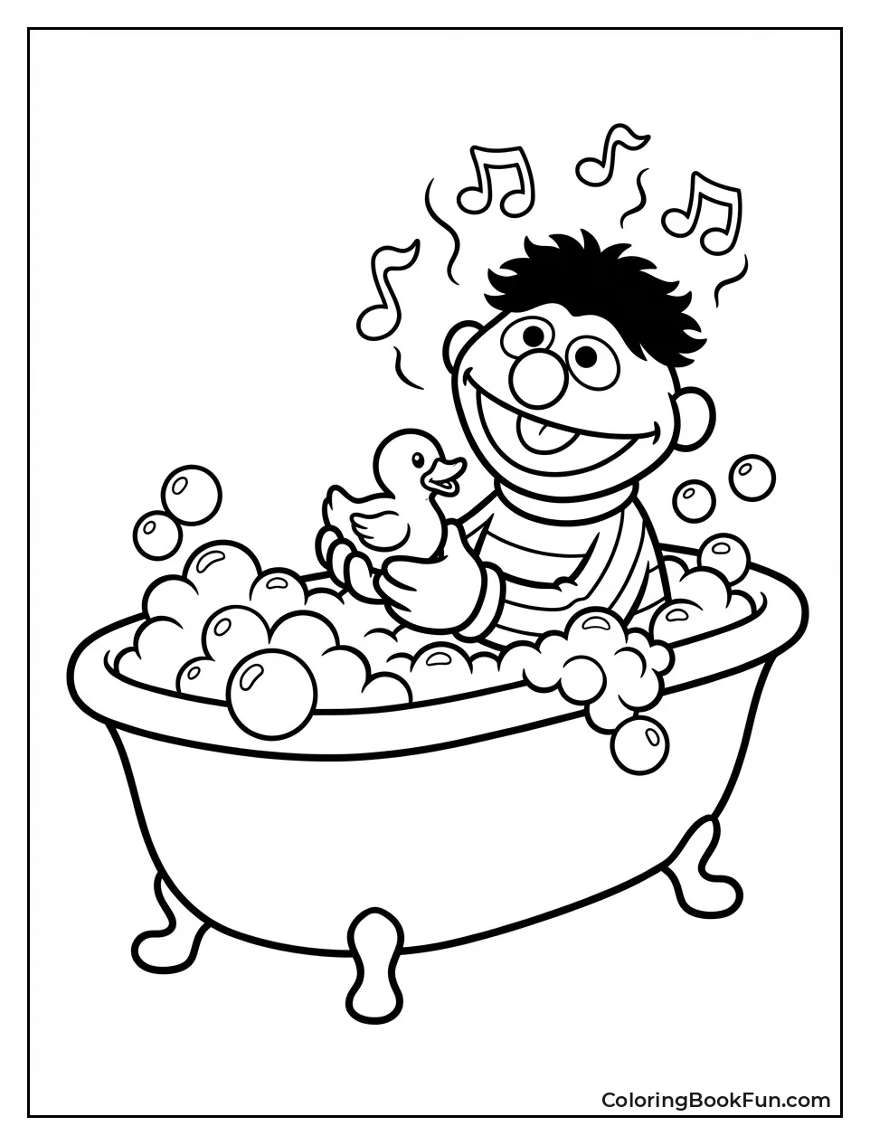 Ernie Sings to Duckie