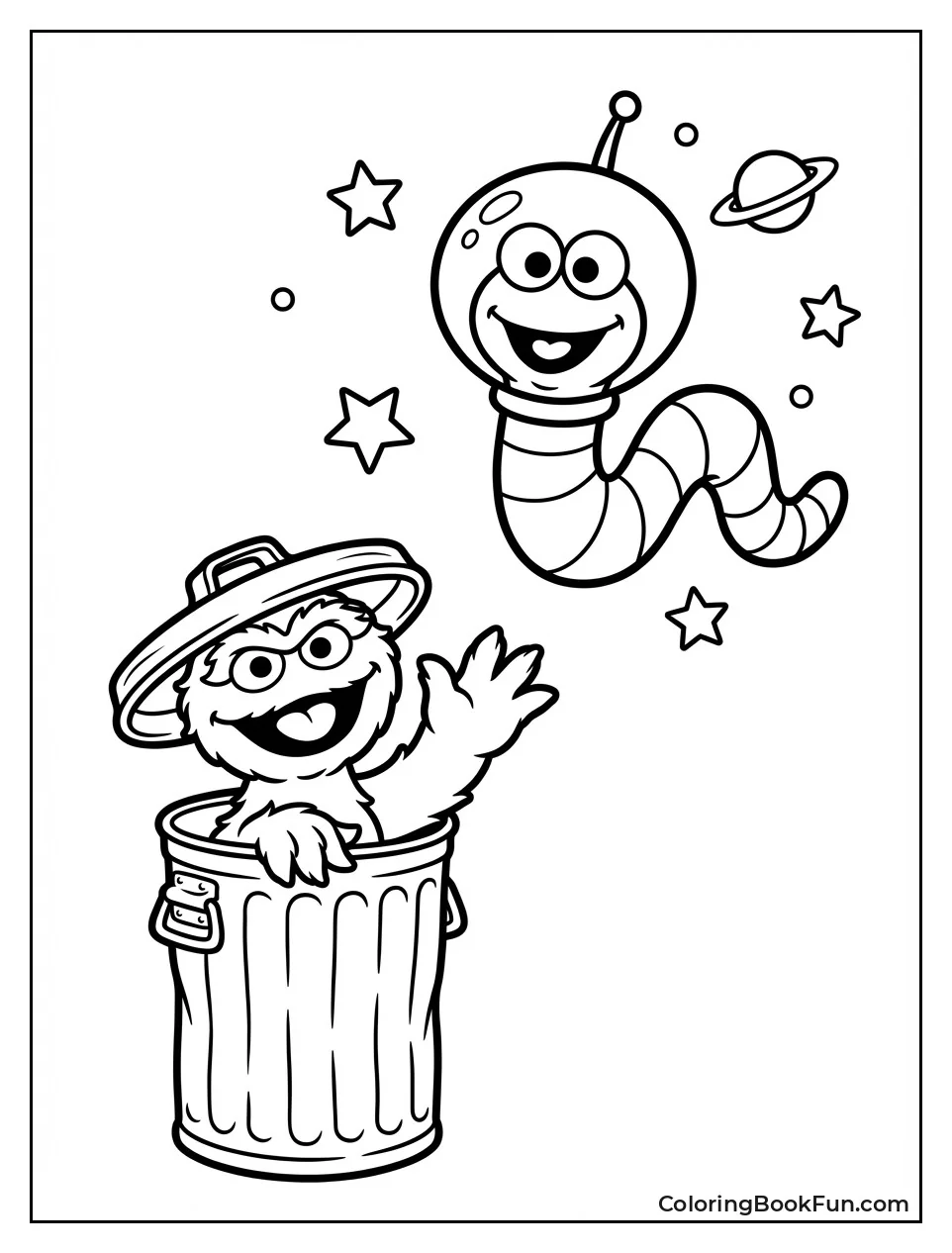 Slimey Wears Space Helmet