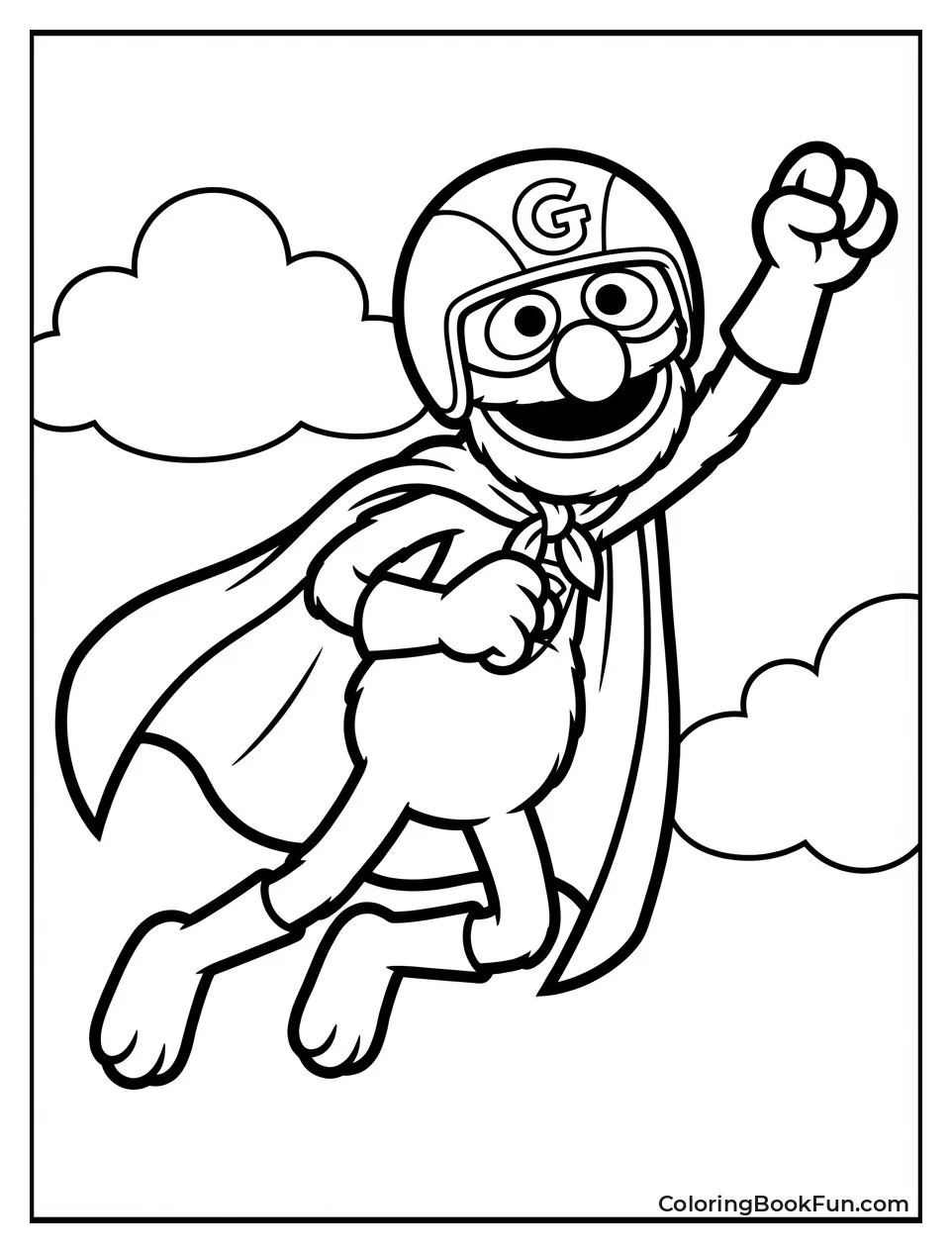 Super Grover Flies High