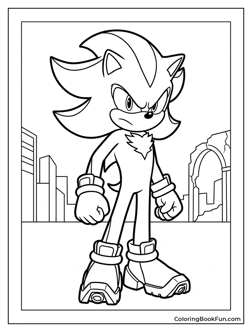 Detailed Shadow from Sonic 3