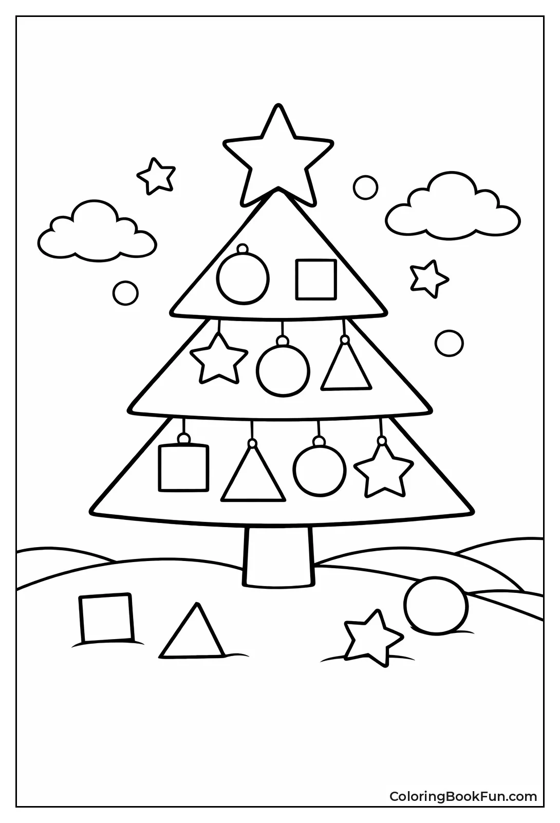 Triangle Christmas Tree
