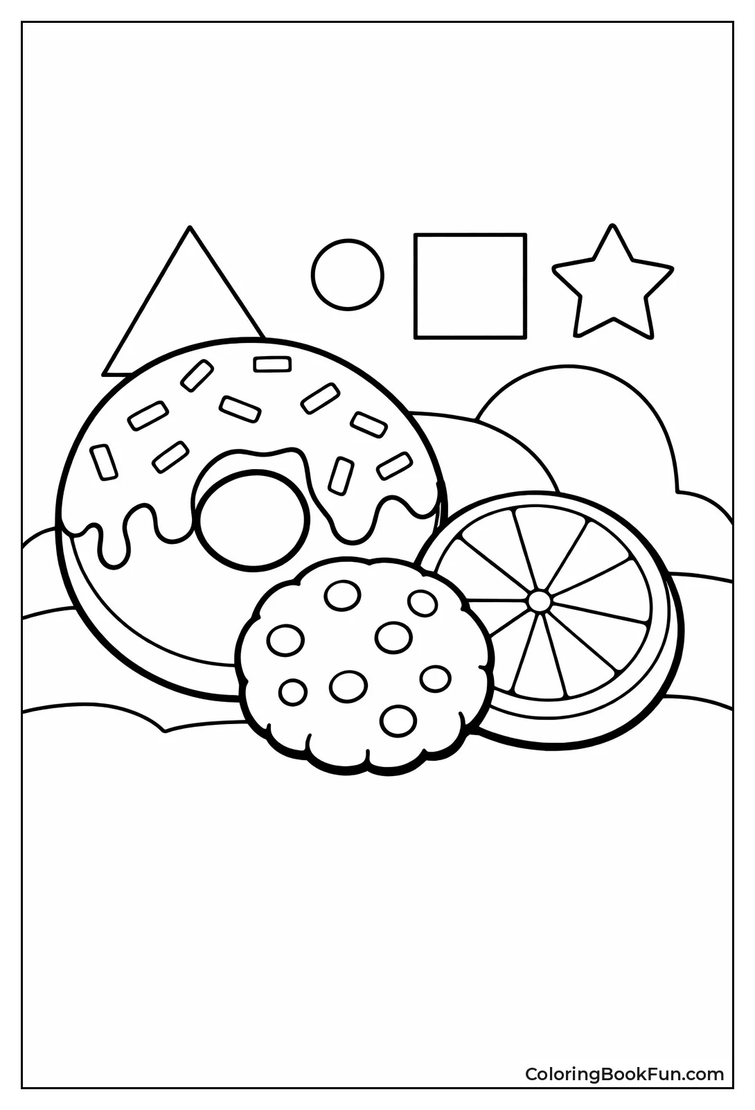 Round Snacks like Donuts