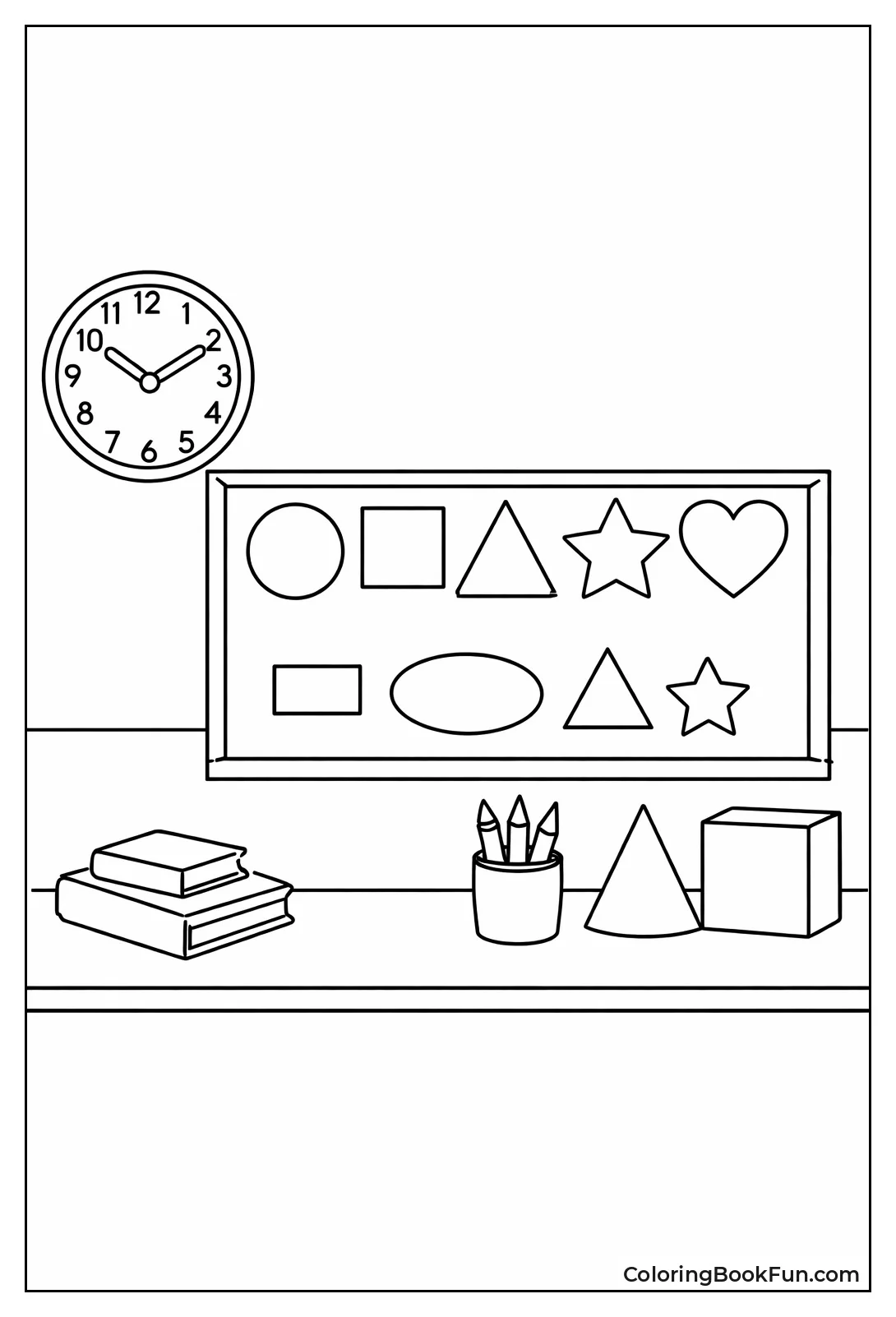 Classroom Hides Many Shapes