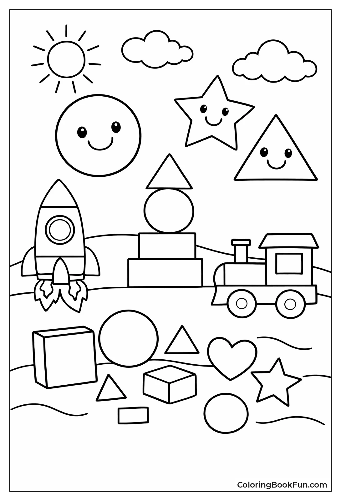 Fun Kindergarten Shapes