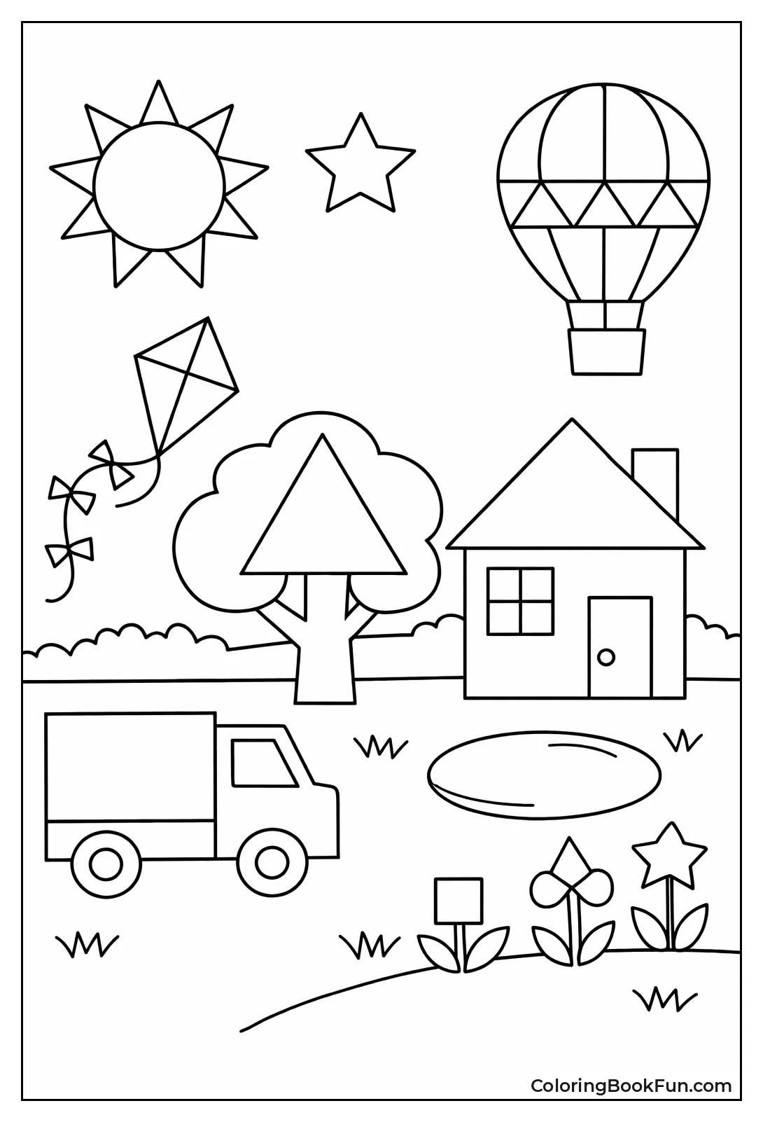 Hunt Shapes in Scene