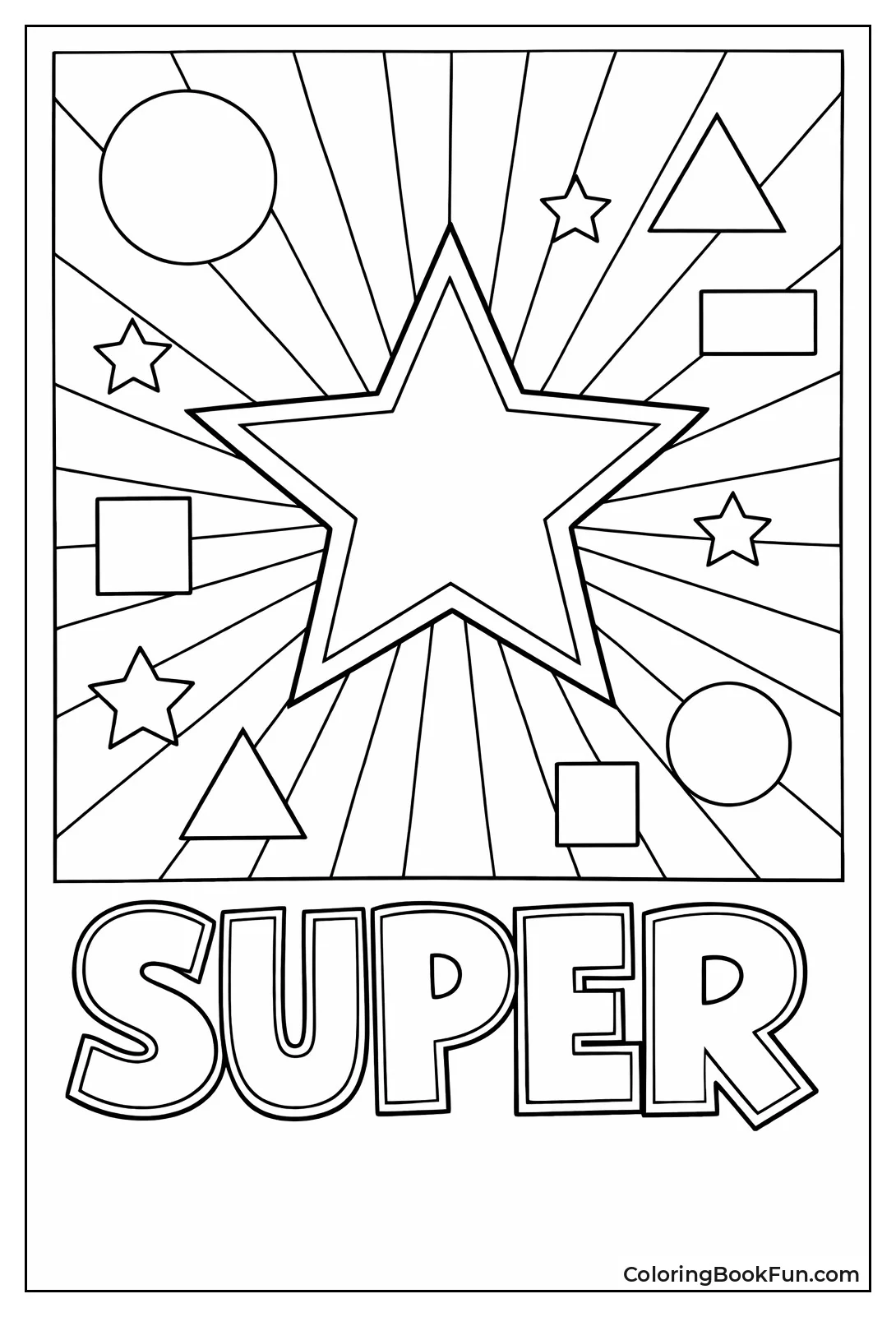 Giant Super Star Poster