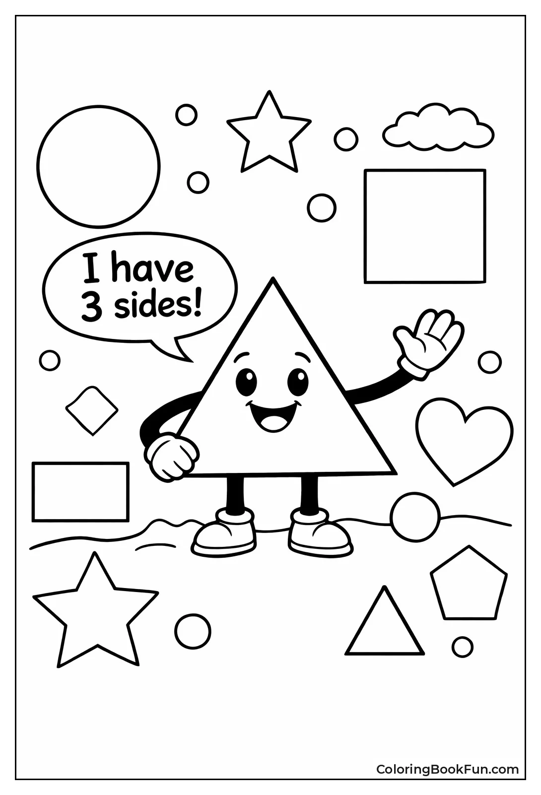 Triangle Says Three Sides