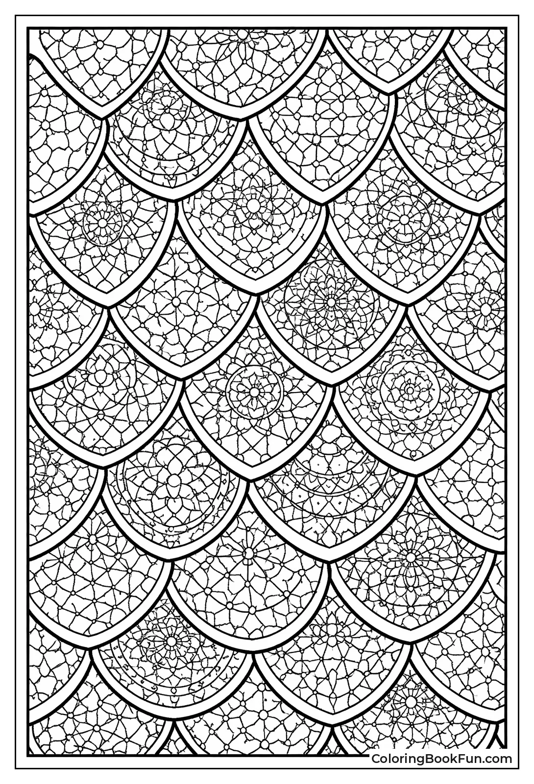 Dragon Scale Mini Mosaic