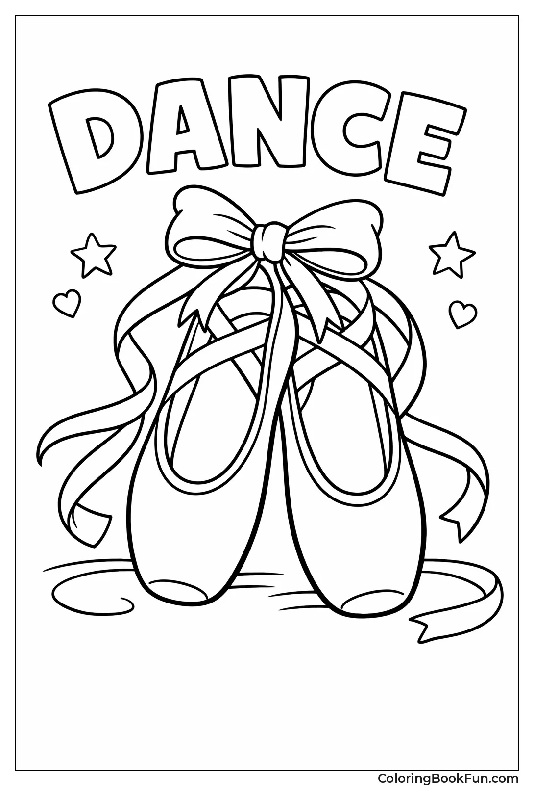 Ribboned Ballet Slippers