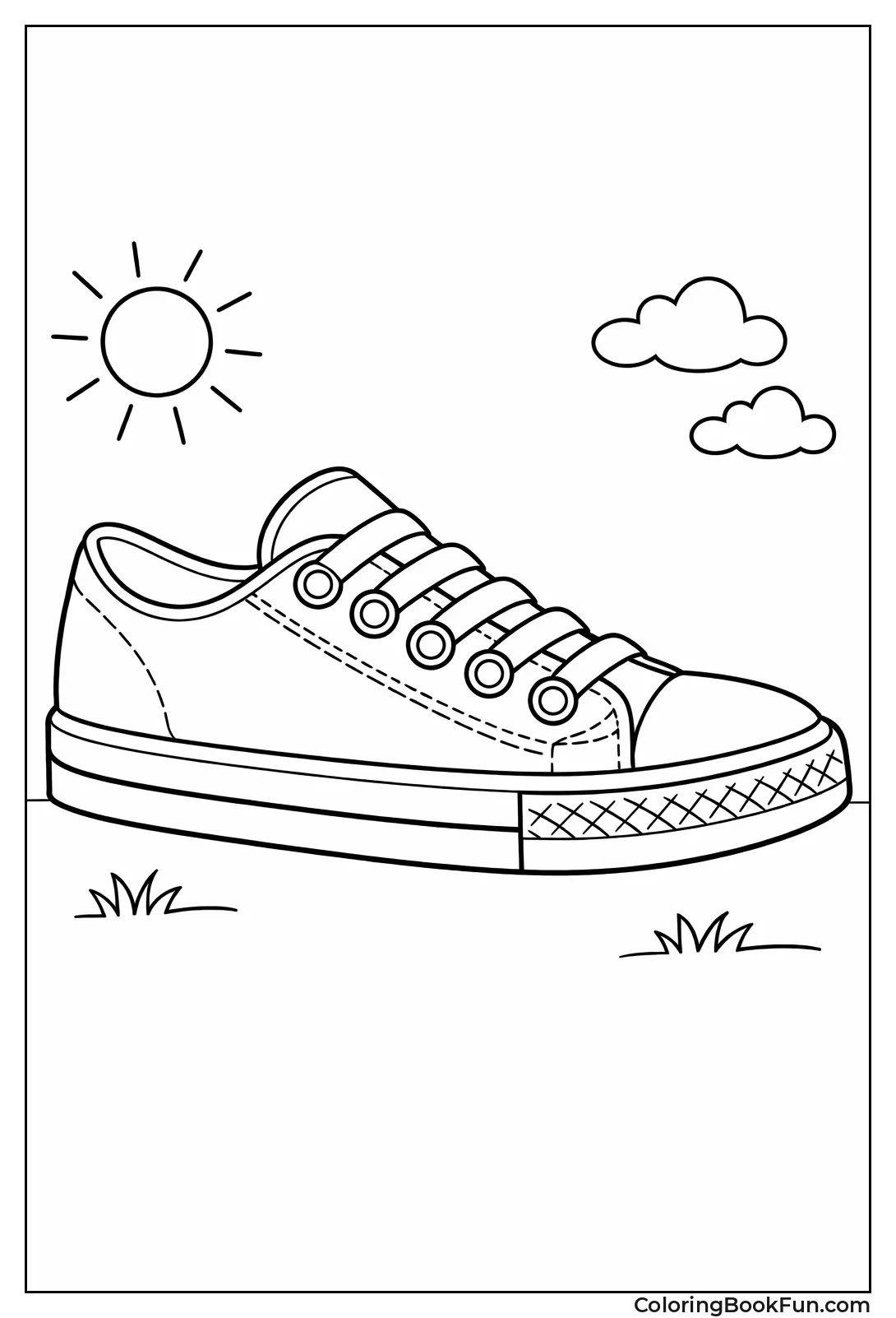 Lacing Practice Sneaker