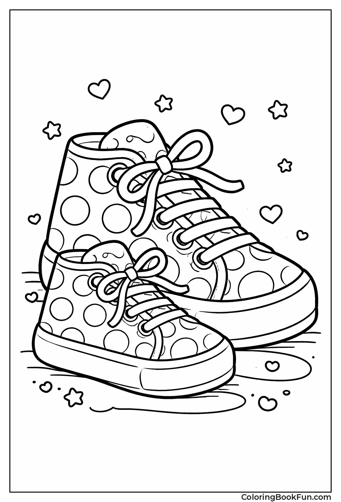 Polka Dot Sneaker