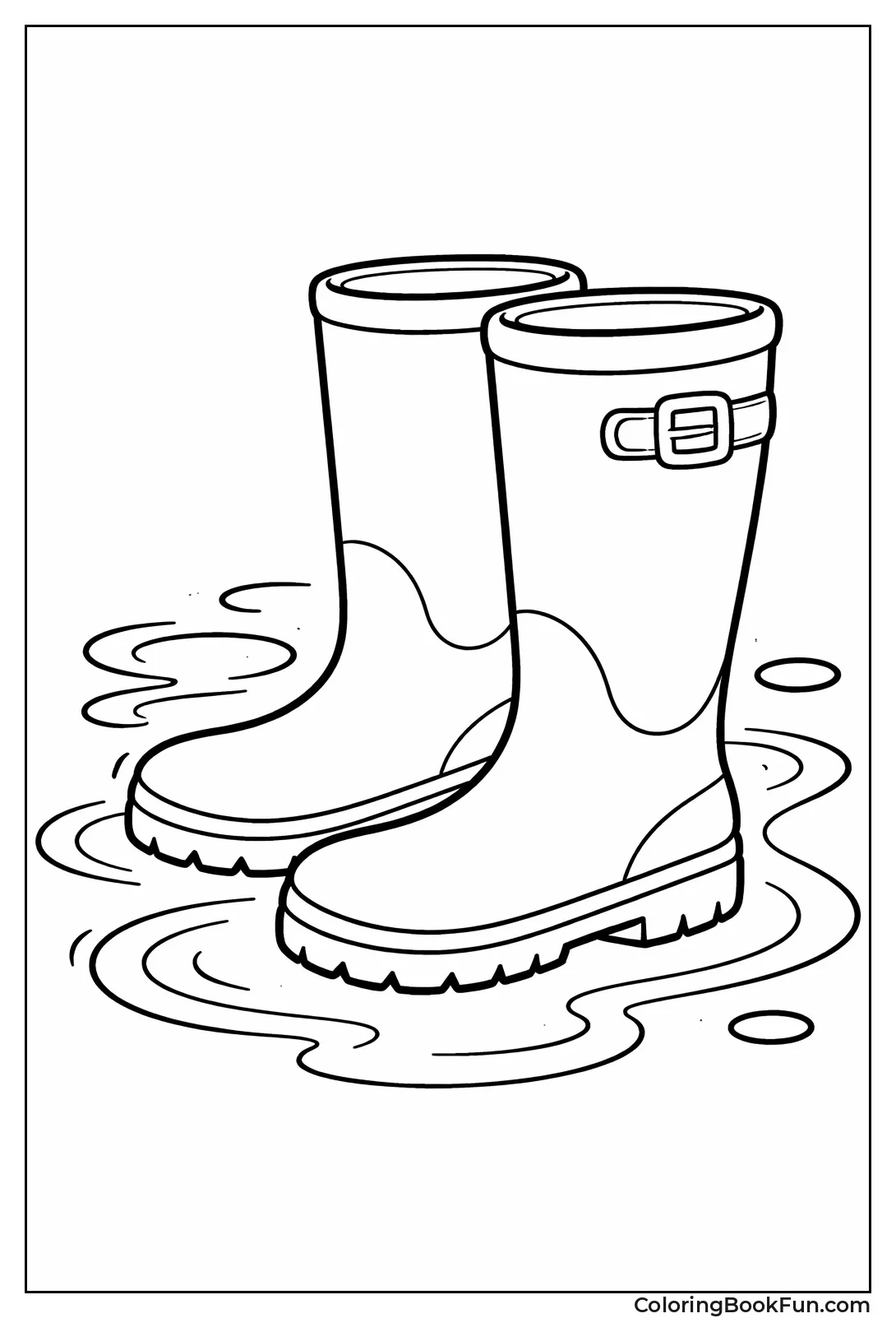 Tall Rainy Day Boots