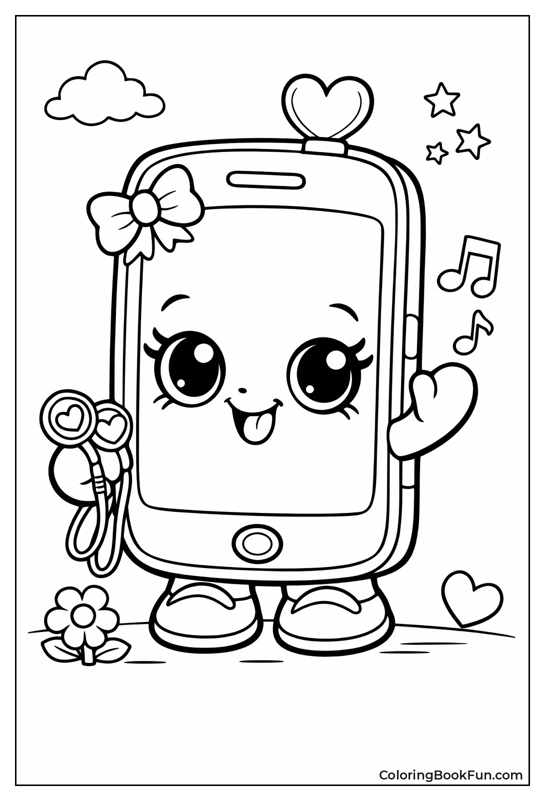 Adorable Shopkins Cell Phone