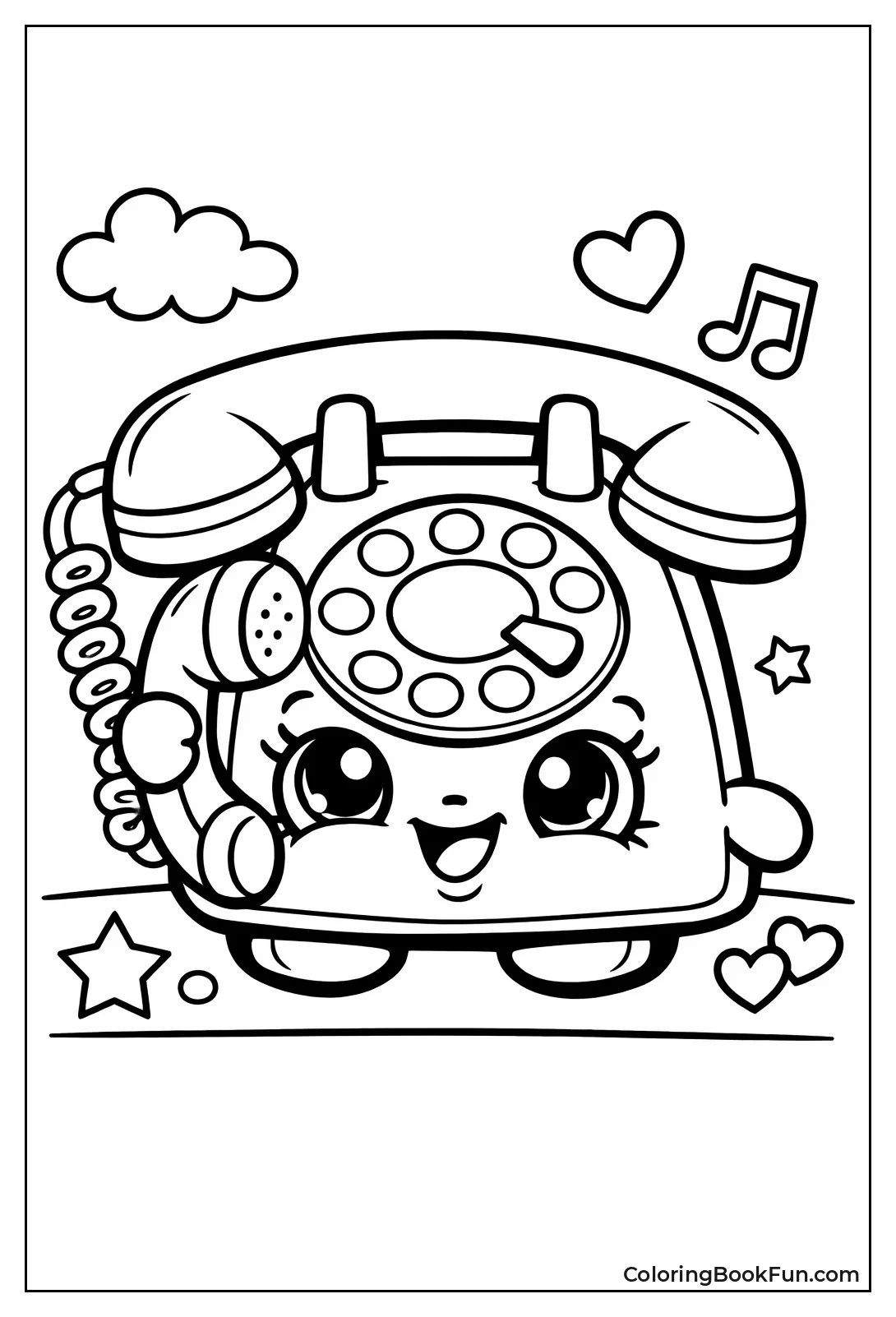 Cute Shopkins Phone Character