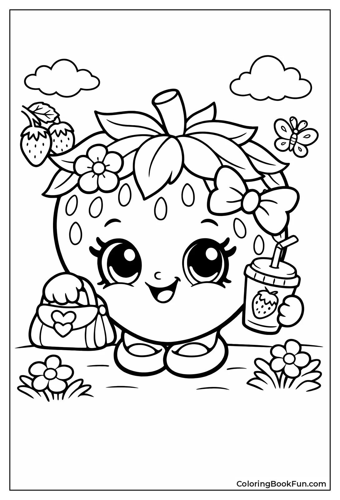 Shopkins Strawberry Winks Cute