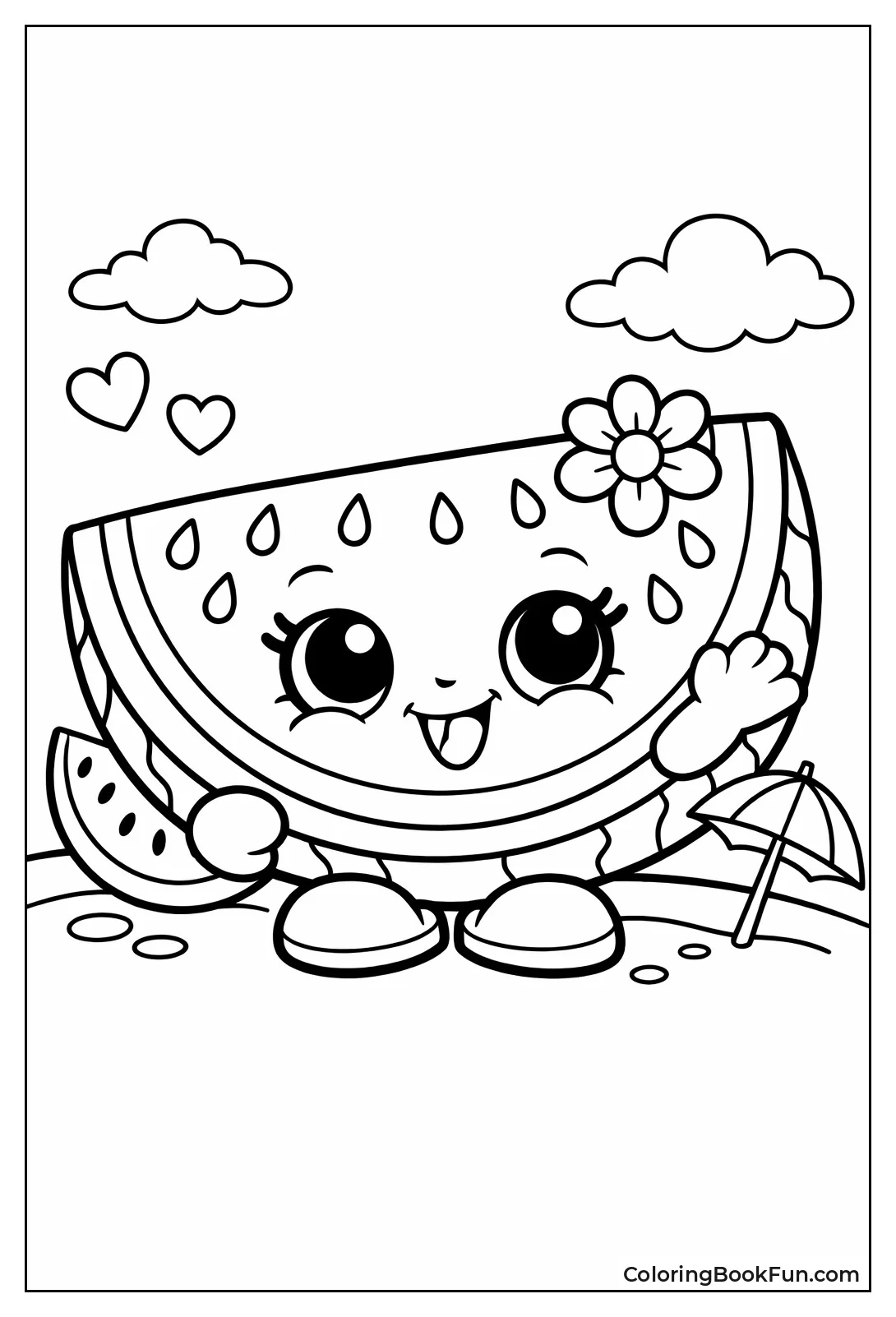 Shopkins Cute Watermelon