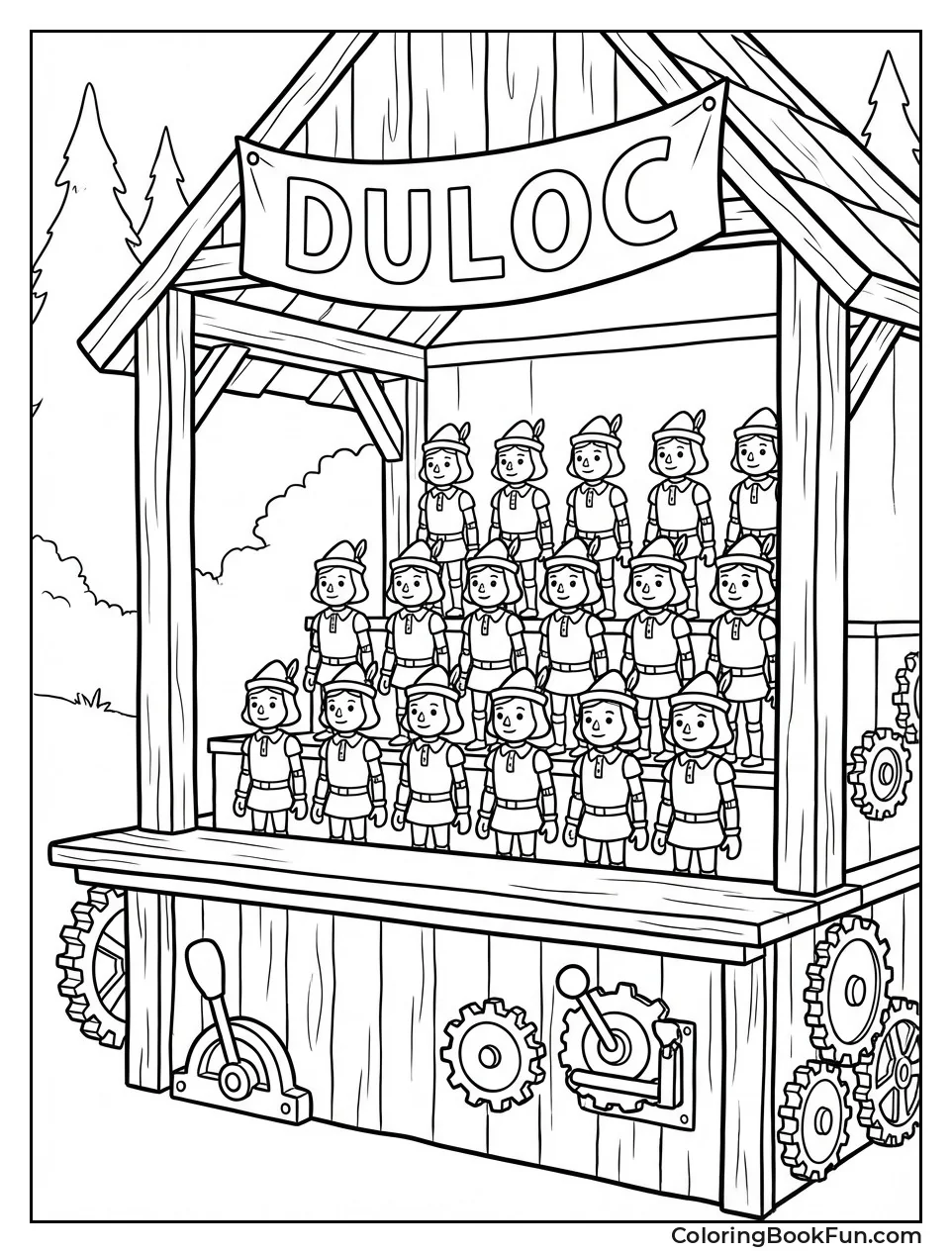 Singing Dolls in Booth