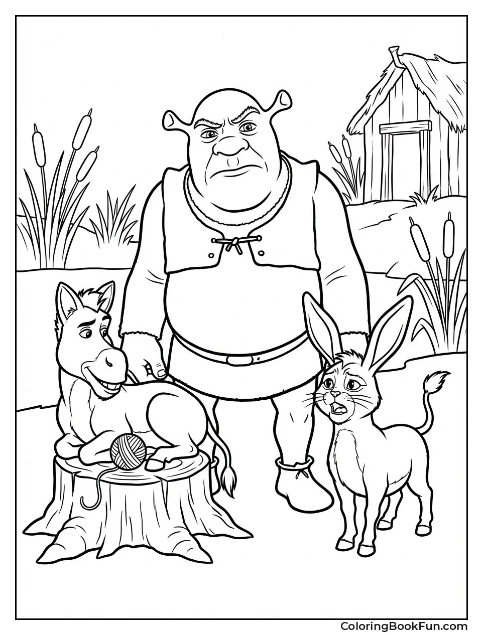 Puss and Donkey Swapped