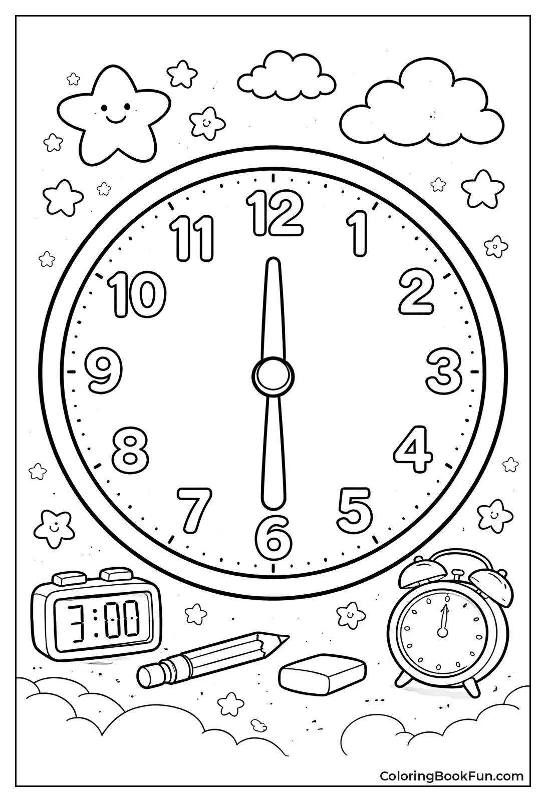 Simple Clock with Hands