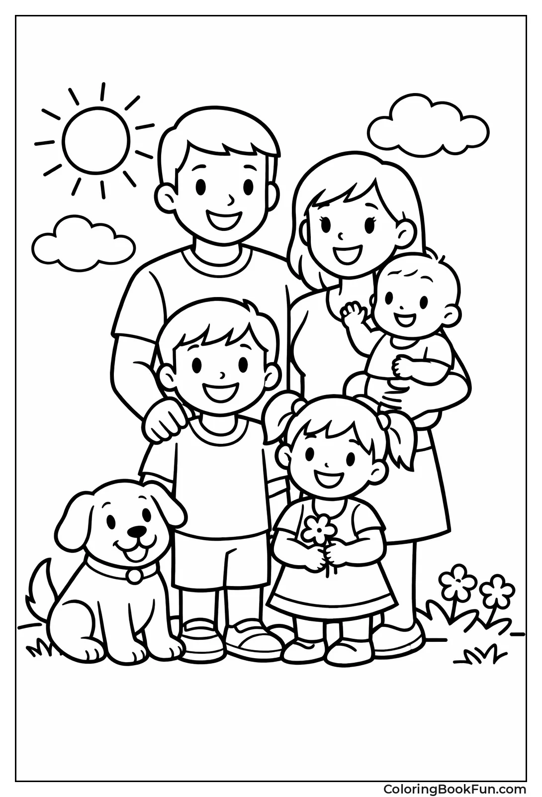 Basic Family Everyday Pose