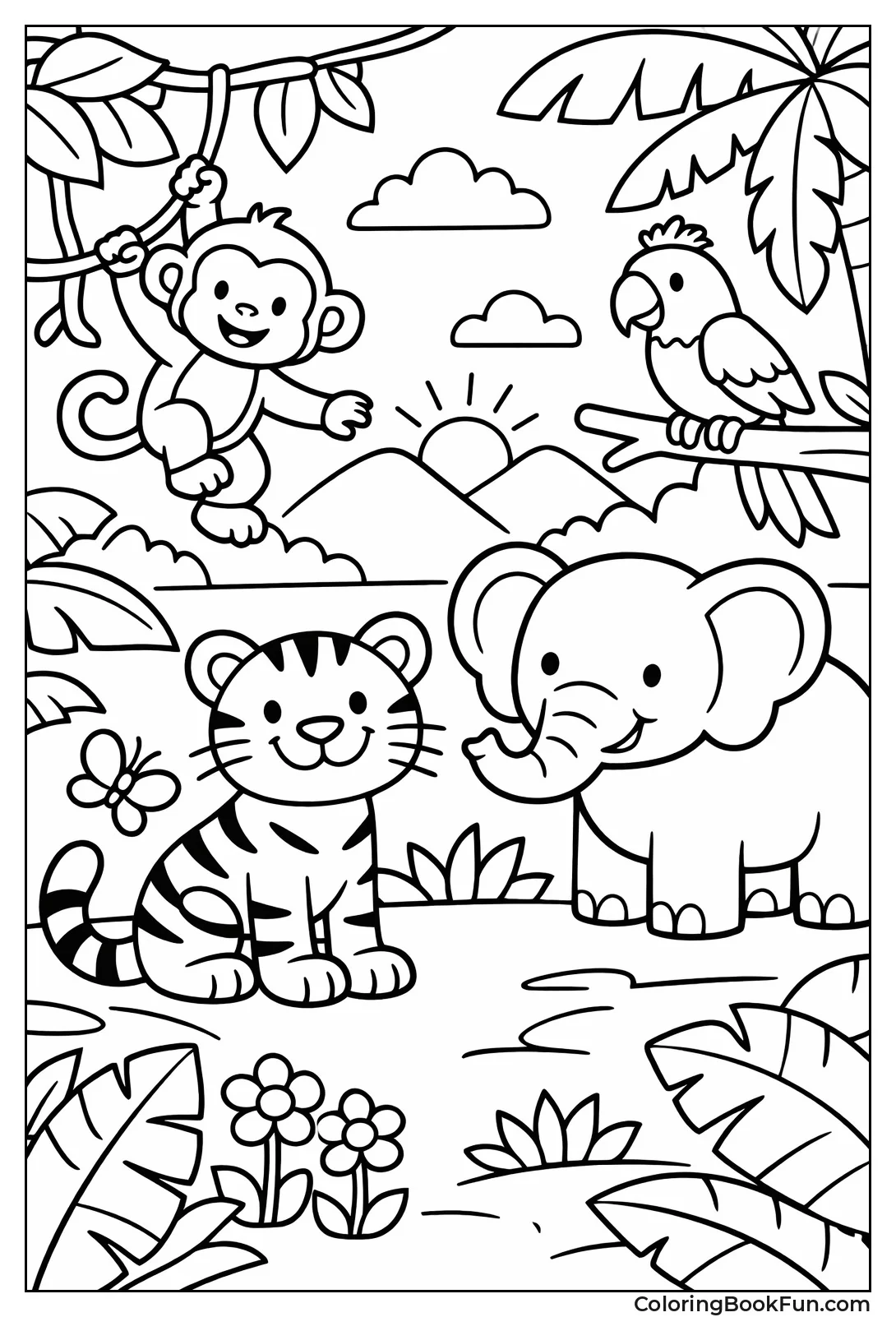 Simple Trees and Friendly Animals