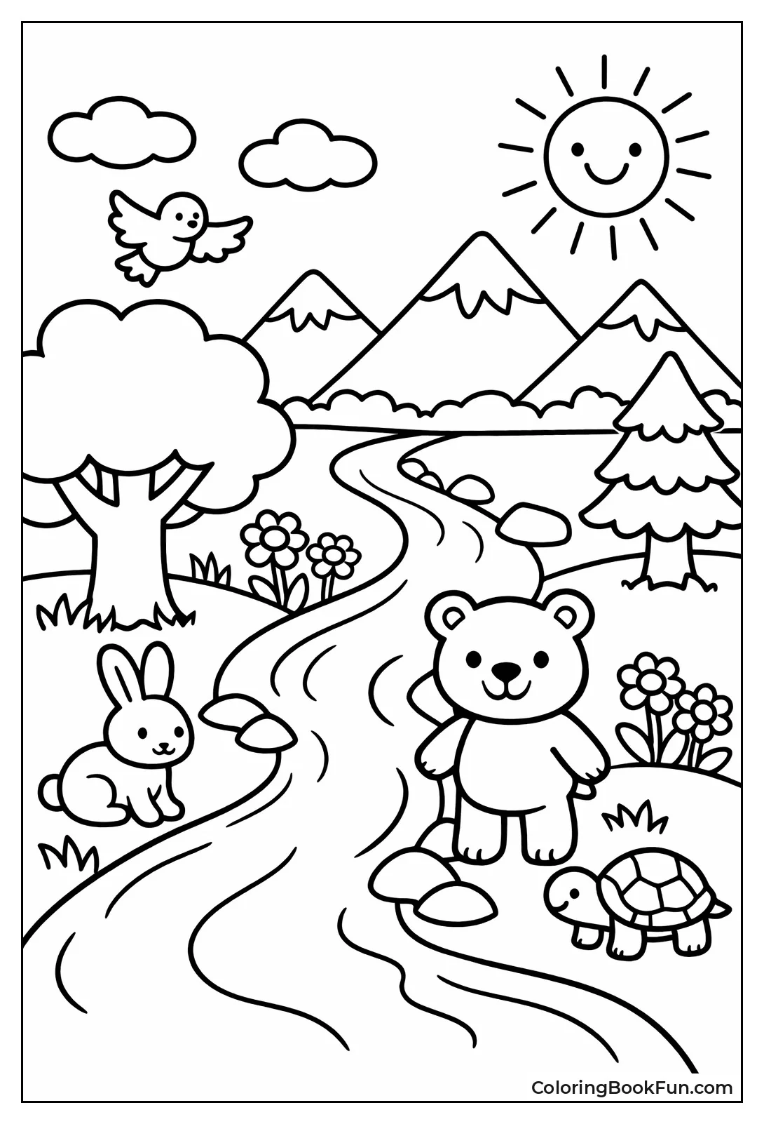 Simple Tree for Easy Coloring