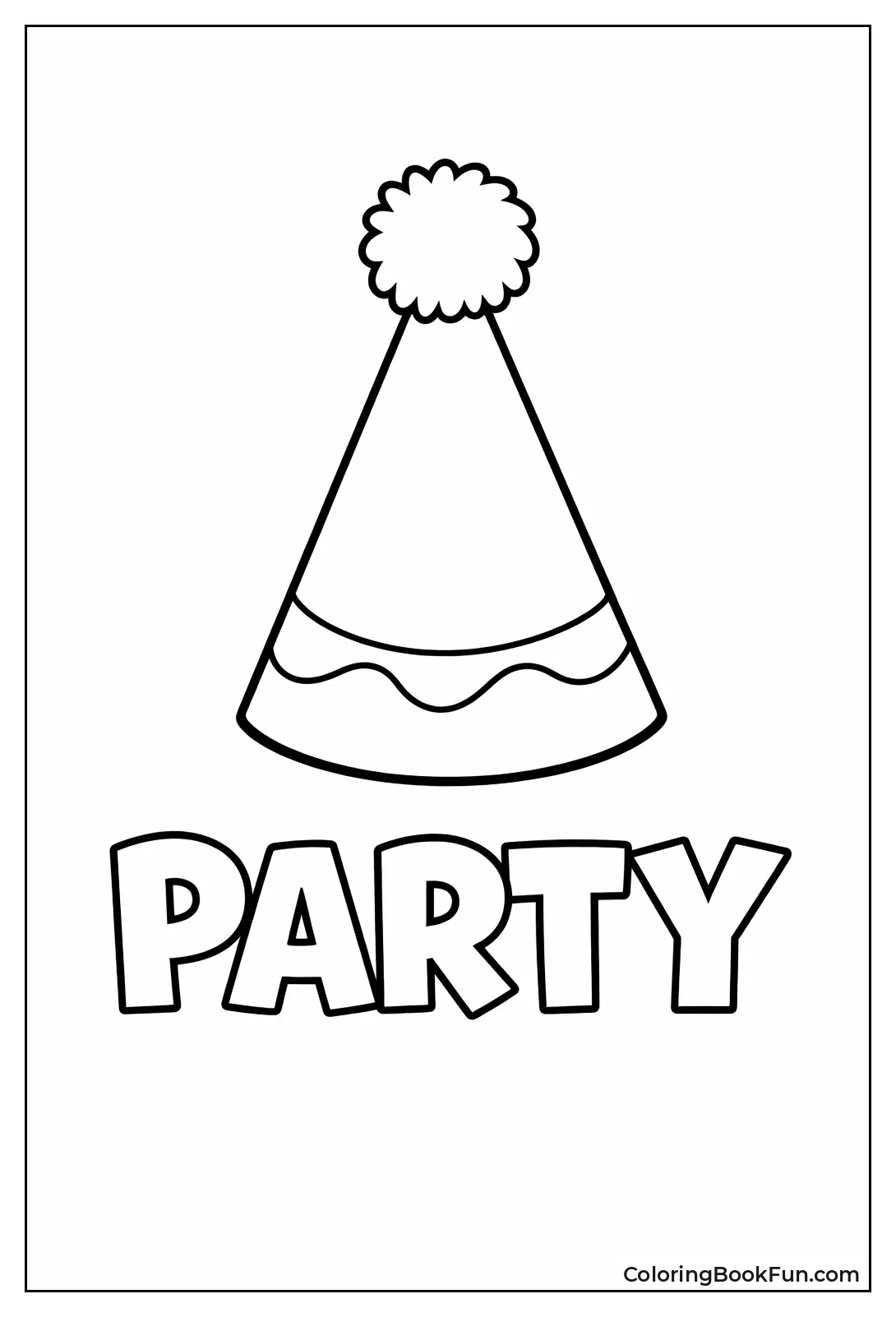 Simple Party Hat Cone