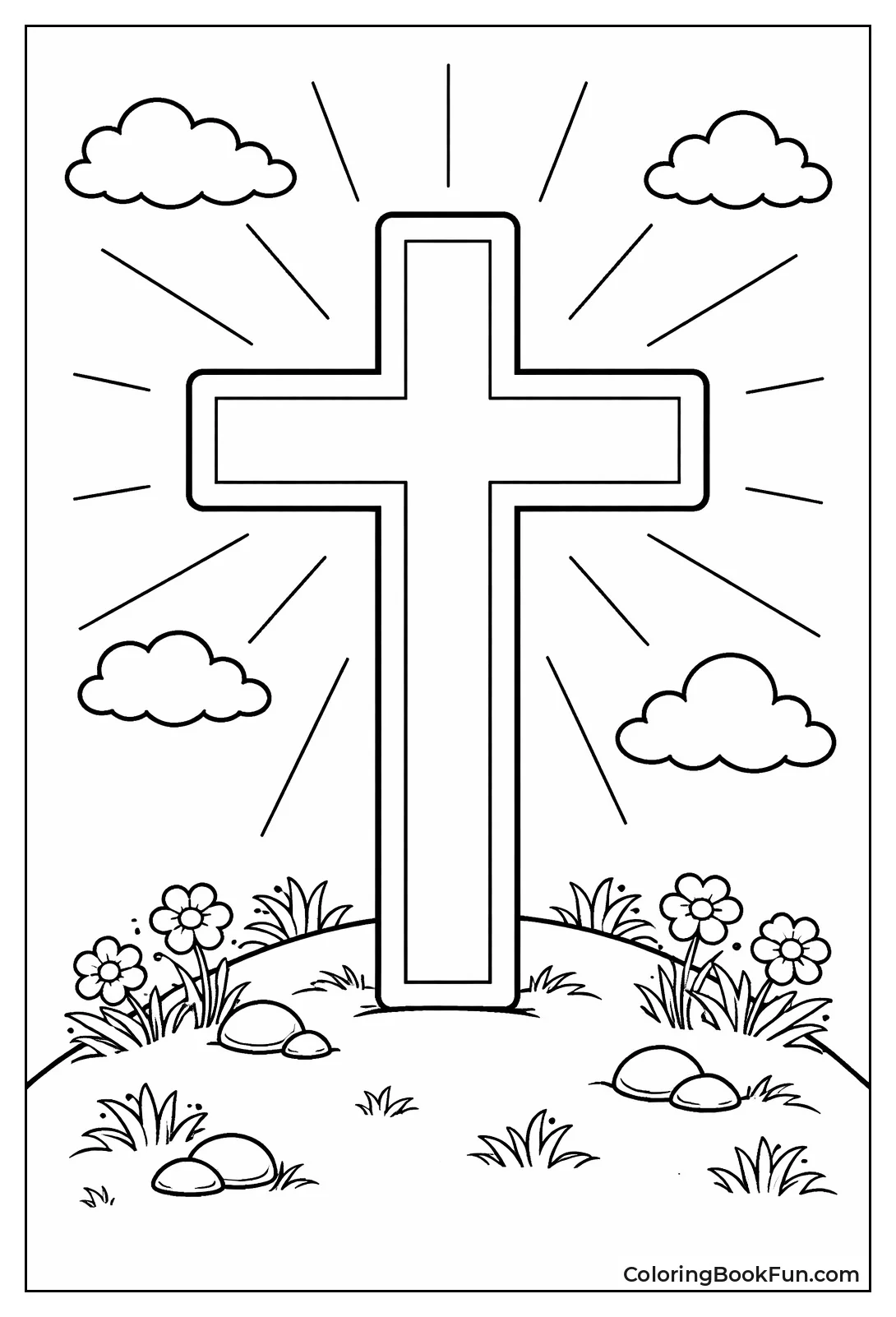 Simple Preschool Cross